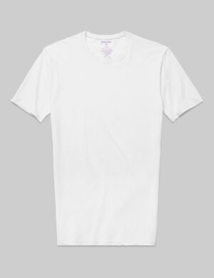 Cool Cotton Crew Neck Stay-Tucked Undershirt