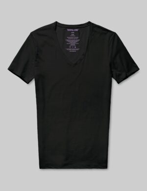 Cool Cotton Deep V-Neck Stay-Tucked Undershirt