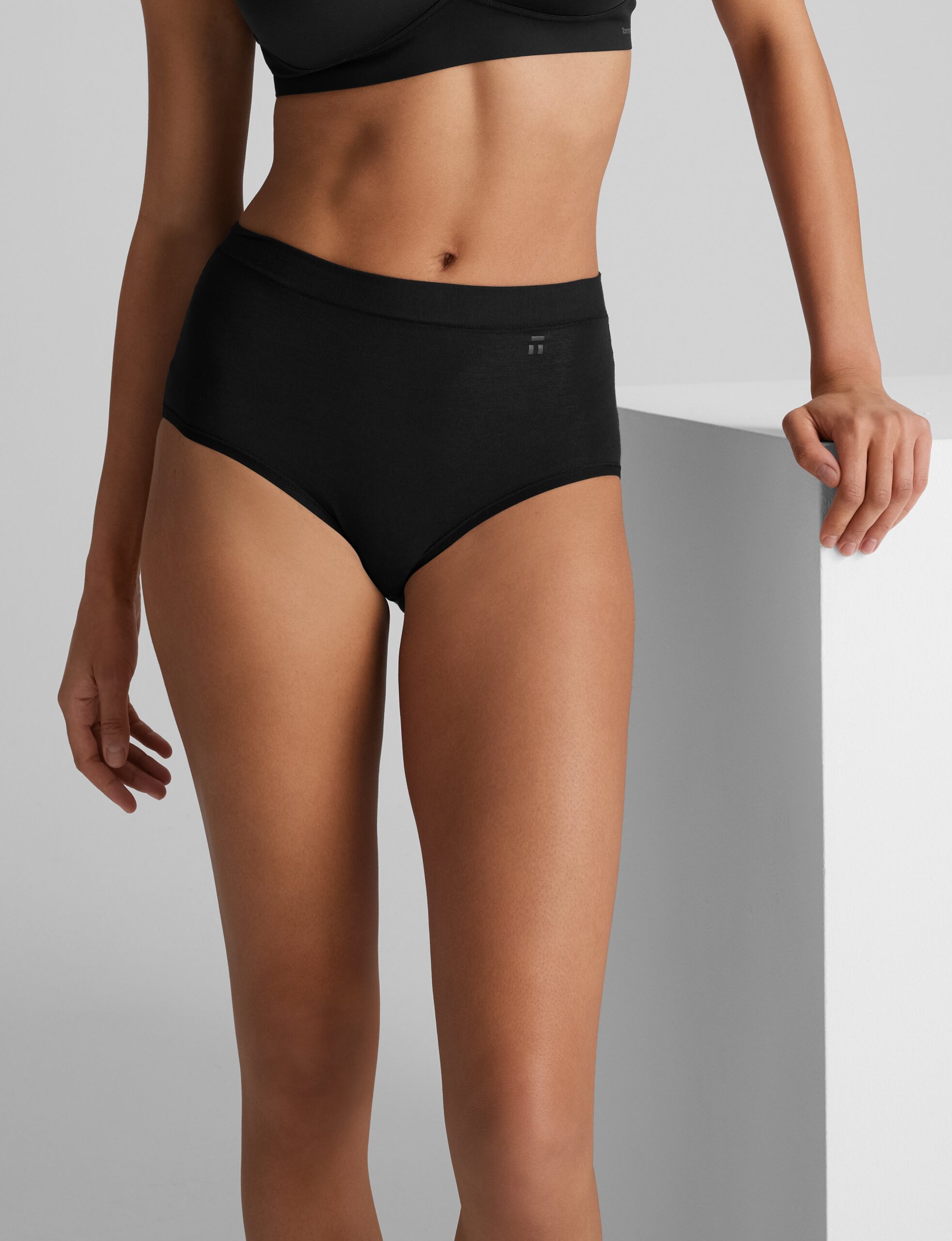 Women's Cool Cotton High Rise Brief - Image 4