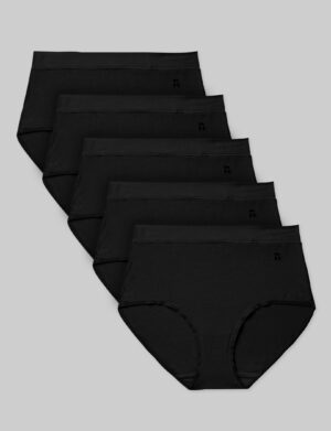 Women's Cool Cotton High Rise Brief (5-Pack)
