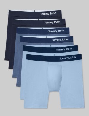 Cool Cotton Mid-Length Boxer Brief 6" (6-Pack)