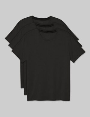 Second Skin Crew Neck Tee (3-Pack)