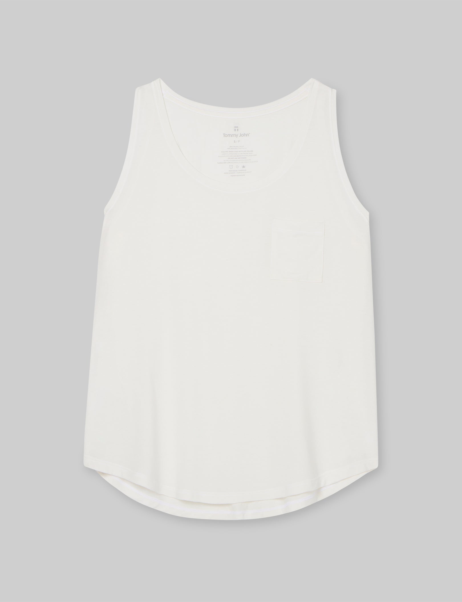 Women's Second Skin Sleep Pocket Tank
