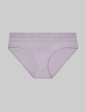Women's Second Skin Brief, Lace Waist