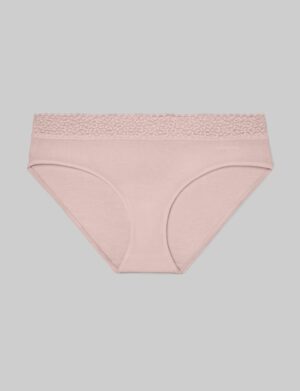 Women's Second Skin Brief, Lace Waist