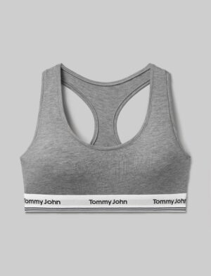 Signature Cotton Scoop Bralette