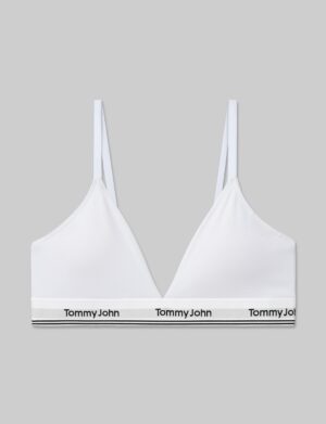 Signature Cotton Triangle Bralette