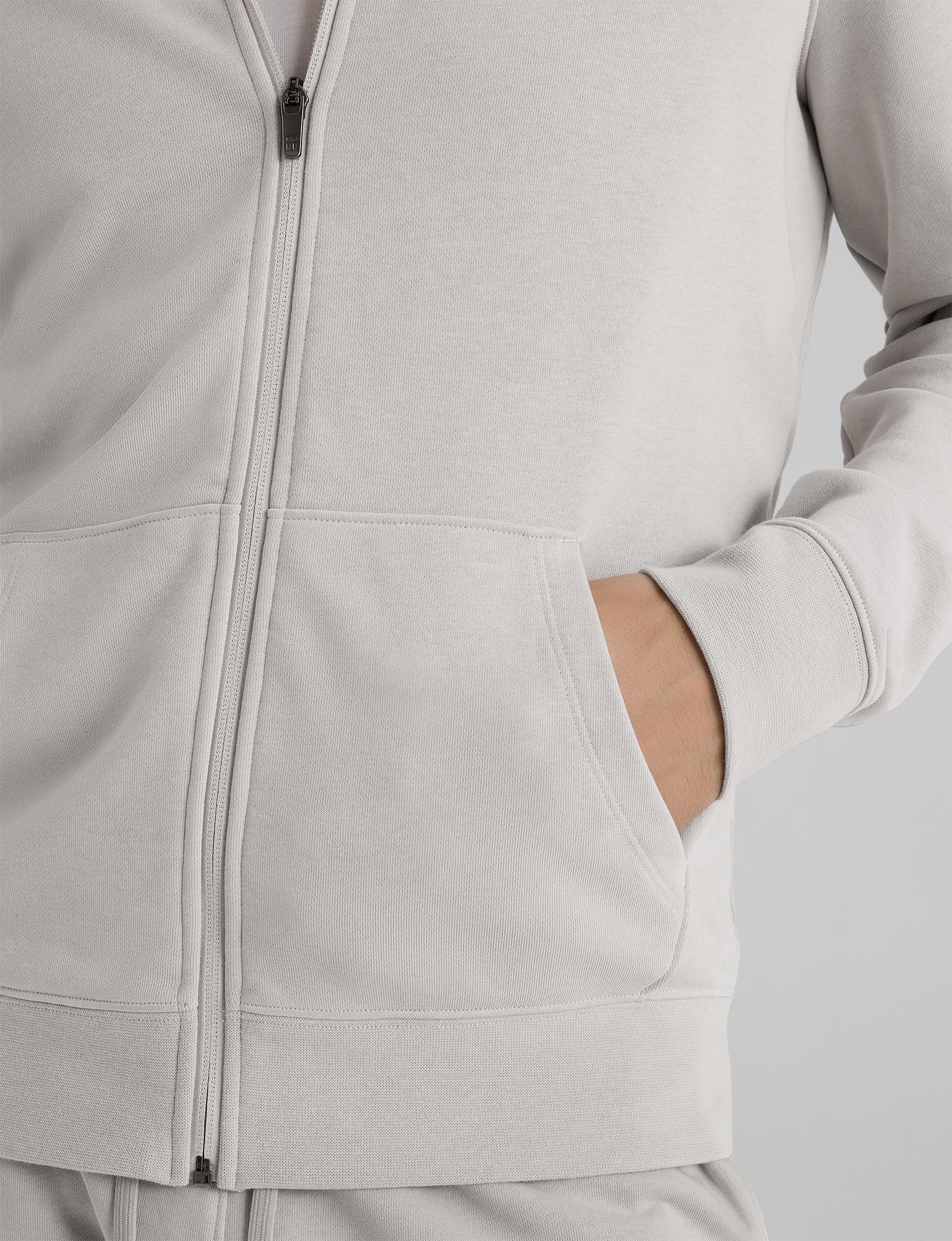 French Terry Full Zip Hoodie - Image 4