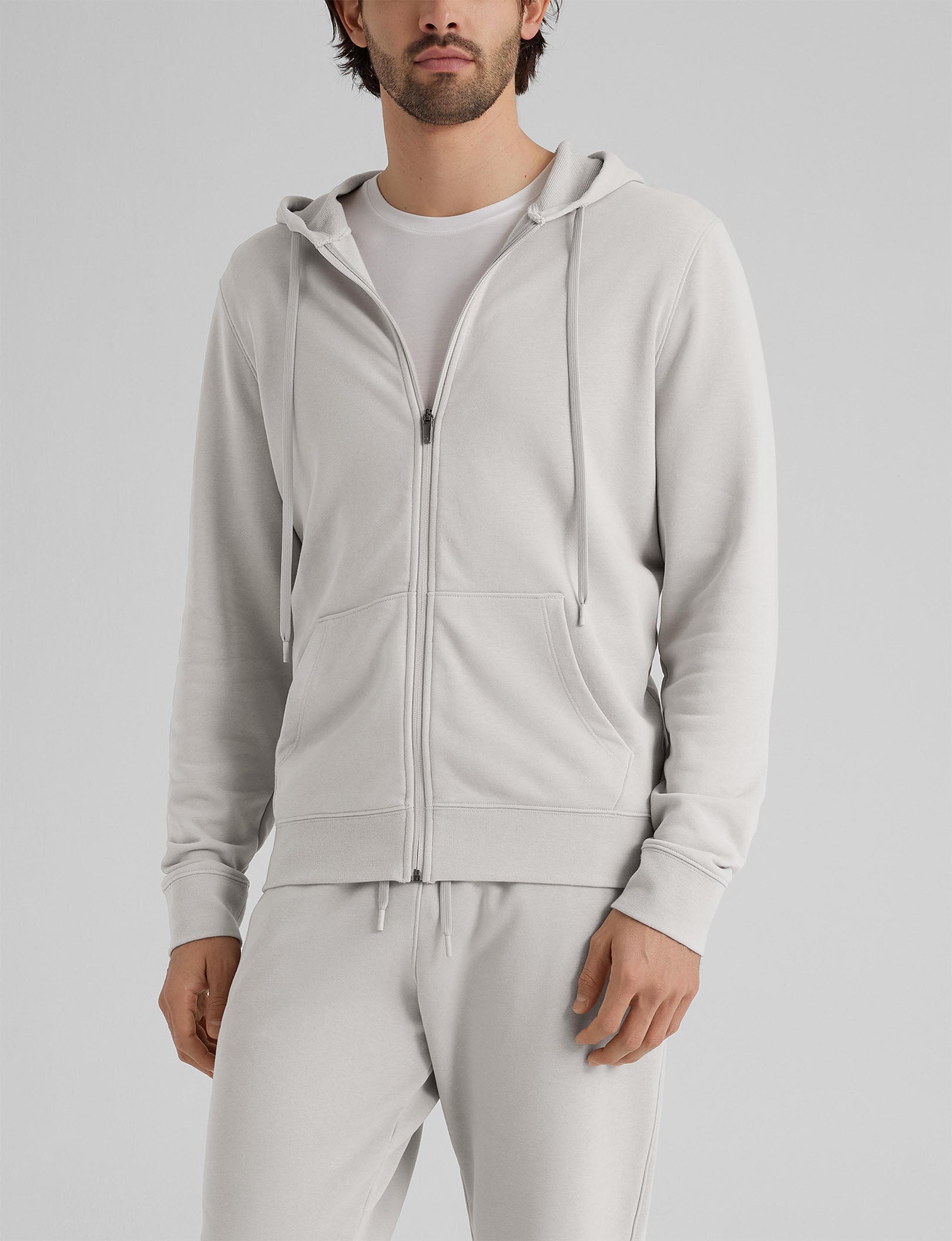 French Terry Full Zip Hoodie - Image 2