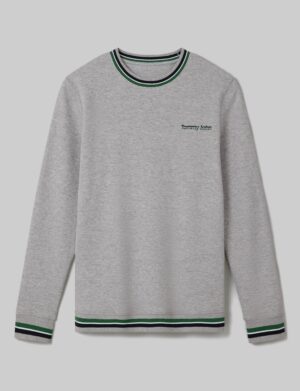 Varsity Stripe Crewneck Sweatshirt