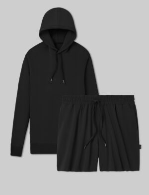 Luxe Traveler Hoodie & Short Set